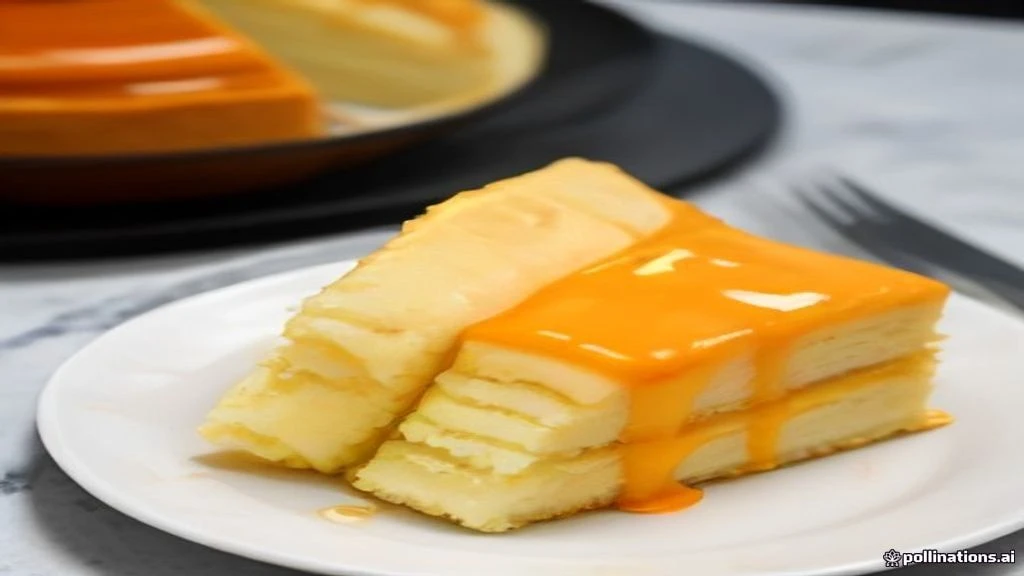 เปิดสูตร Thai Tea Crepe Cake เนื้อนุ่มละมุน ทำง่ายไม่ง้อเตาอบ พร้อมซอสชาไทยฉ่ำๆ