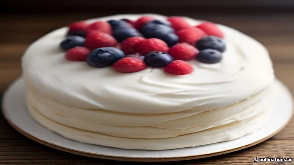 แจกสูตร Pavlova ผลไม้สด ขนมหวานเนื้อเมอแร็งก์กรอบนอกนุ่มในทำง่ายสไตล์โฮมเมด